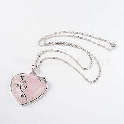 Laiton pierre mixtes naturels pendentifs&nbsp;NJEW-JN01274