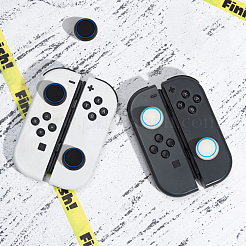 4 funda protectora de silicona de 2 colores para joystick de gamepad&nbsp;AJEW-GF0010-89