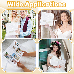 DIY Hochzeitsfotoalbum Gästebuch-Set&nbsp;DIY-TW0001-04B