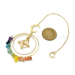 Anelli di collegamento in ottone acchiappasole&nbsp;HJEW-TA00093