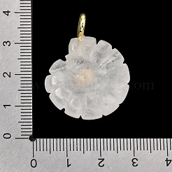 Natürliche Quarzkristall-Anhänger&nbsp;X-G-C282-01J