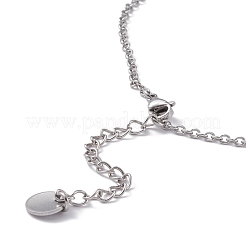 Collana rotonda di perline di pietre preziose naturali miste per le donne della ragazza&nbsp;NJEW-F287-02