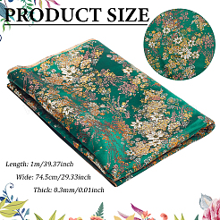 Polyesterstoffe mit Blumenmuster&nbsp;DIY-WH0622-112B