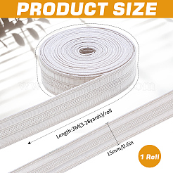 3 m langes Band aus metallischem Garn&nbsp;SRIB-MA0001-08B