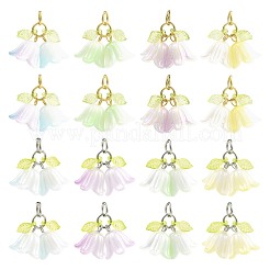 16pcs Acrylanhänger&nbsp;PALLOY-FS00076