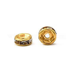 Eisenkristall-Strass-Abstandshalterperlen&nbsp;RB-A009-6MM-G