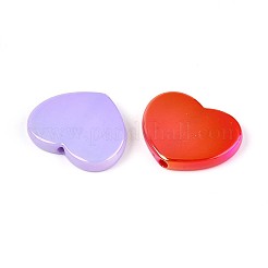 UV-beschichtete undurchsichtige Acrylperlen&nbsp;OACR-T028-40