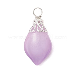 Nachahmung Jade Glas-Anhänger&nbsp;PALLOY-JF05025-01