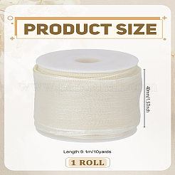 Cintas de organza de poliéster de 10 yarda.&nbsp;SRIB-LP0001-07B