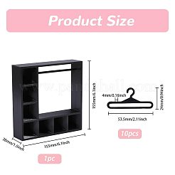 1 set di accessori per bambole in plastica in scatola espositiva&nbsp;ODIS-PH0009-45A