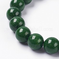 Natürliche Mashan Jade Perlen Stretch-Armband&nbsp;BJEW-P207-28-8mm