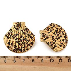 Ohrstecker aus Emaille aus 304 Edelstahl&nbsp;EJEW-Z084-15G-01