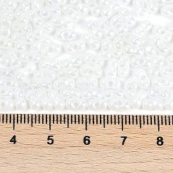 Undurchsichtige Farben Glanz Glas Saatperlen&nbsp;X1-SEED-K010-04D
