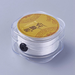 Cordino di cristallo elastico piatto in plastica&nbsp;BT-TAC0003-01
