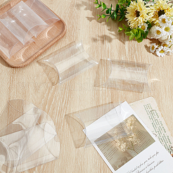 100 Stück PVC-Kissenschachteln für die Verpackung von Hochzeitssüßigkeiten&nbsp;CON-GO0001-15