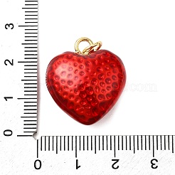 Pendentifs d'émail en laiton &nbsp;KK-P303-13B-G