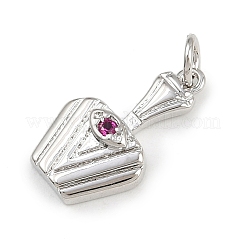 Pendentifs avec zircon cubiques à micro-pavés en laiton&nbsp;KK-A269-36P