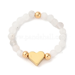 Natürliche Mondsteinringe&nbsp;RJEW-TA00199-04