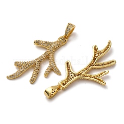 Ottone micro spianare pendenti zirconi&nbsp;KK-A271-07A-G