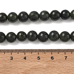 Natürliche kanadische Jade Perlen Stränge&nbsp;GG-CBA6BAC-A02-8mm