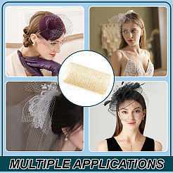 Nylon-Mesh-Spitzenstoff&nbsp;DIY-WH0530-83C