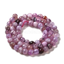 Filo di perline di agata naturale&nbsp;X-G-G079-A03-02
