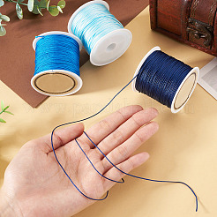 3 rollo de cordón trenzado de nailon de 3 colores&nbsp;NWIR-TA0001-43A