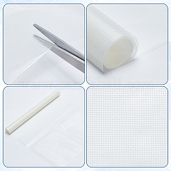 Stabilisateurs solubles dans l'eau pour le point de croix&nbsp;DIY-WH0581-61