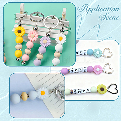 Kit fai da te per realizzare portachiavi con gioielli&nbsp;DIY-BM0002-02