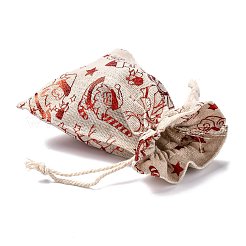Bolsas de embalaje de regalo de algodón bolsas con cordón&nbsp;ABAG-B001-01B-03
