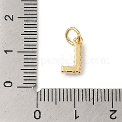 Laiton plaqué en rack avec breloques en plastique ABS imitation perles&nbsp;KK-B092-30L-G