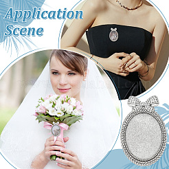 Accessoires de broche en alliage 12 pièces&nbsp;FIND-PH0027-62B