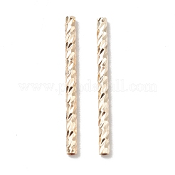 Gerade Rohrperlen aus Messing&nbsp;KK-WH0061-03C-G