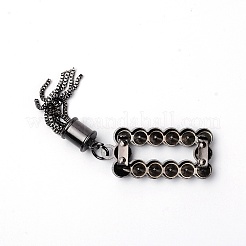 Legierung mit Strass-Taschendekoration&nbsp;FIND-WH0072-35B