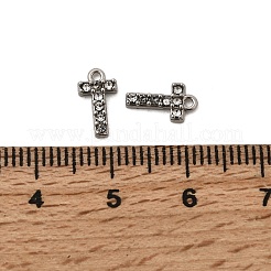 Buchstabe 304 Edelstahl Strass Charms&nbsp;STAS-H240-24T-P