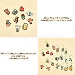 Fabrication de boucles d'oreilles DIY&nbsp;DIY-FH0003-10