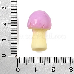 Adorno lepista nuda miniatura de resina opaca&nbsp;RE-CBA1AA1-04D