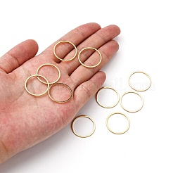Placcatura ionica (ip) anello di collegamento in acciaio inossidabile 304&nbsp;STAS-S079-13-B02-NF