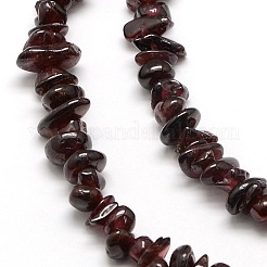 Natürlicher Granat Perlen Stränge&nbsp;X-G-P035-14