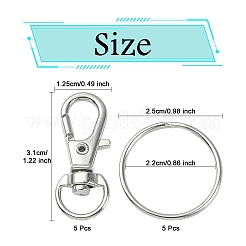Kit de fabrication de porte-clés de bricolage&nbsp;DIY-YW0007-68