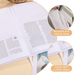 Couverture de livre en polyester&nbsp;OFST-WH0004-144O