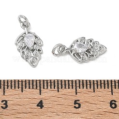 Shegrace Messing-Anhänger mit klarem Zirkonia&nbsp;XGRQ3K601-521P