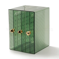 Rechteckige transparente Ausstellungenbox für Ohrringe aus Kunststoff&nbsp;ODIS-O002-01A