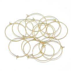 Boucles d'oreilles en laiton&nbsp;KK-T032-015G