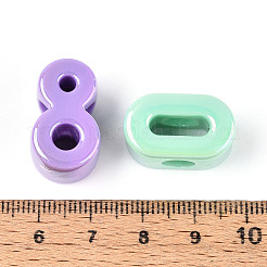UV-Beschichtung undurchsichtige europäische Acrylperlen&nbsp;PACR-T017-10M