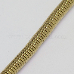 Chapelets de perles en hématite synthétique sans magnétiques&nbsp;G-J164A-2mm-07
