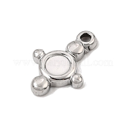 Configuración de cabujones colgantes de acero inoxidable 304&nbsp;SA-CBA0563-15P