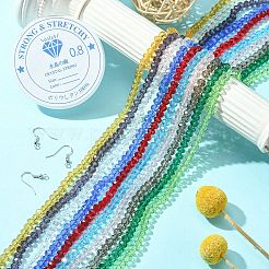 DIY-Bling-Ohrring-Armband-Herstellungsset&nbsp;DIY-YW0007-10