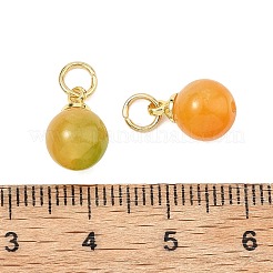 Pendentifs en jade du myanmar naturel teint&nbsp;PALLOY-JF05590