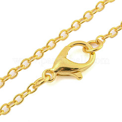 201 colliers pendentifs en acier inoxydable&nbsp;NJEW-H030-07G